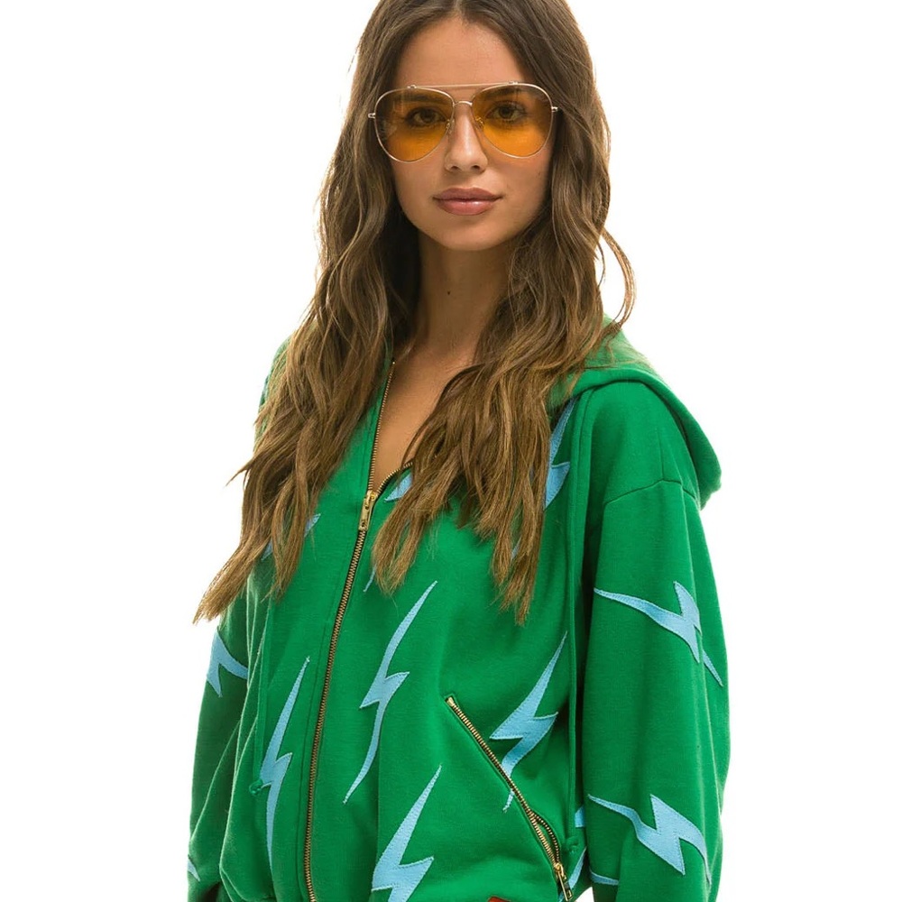 Aviator Nation Bolt Stitch Repeat Hoodie